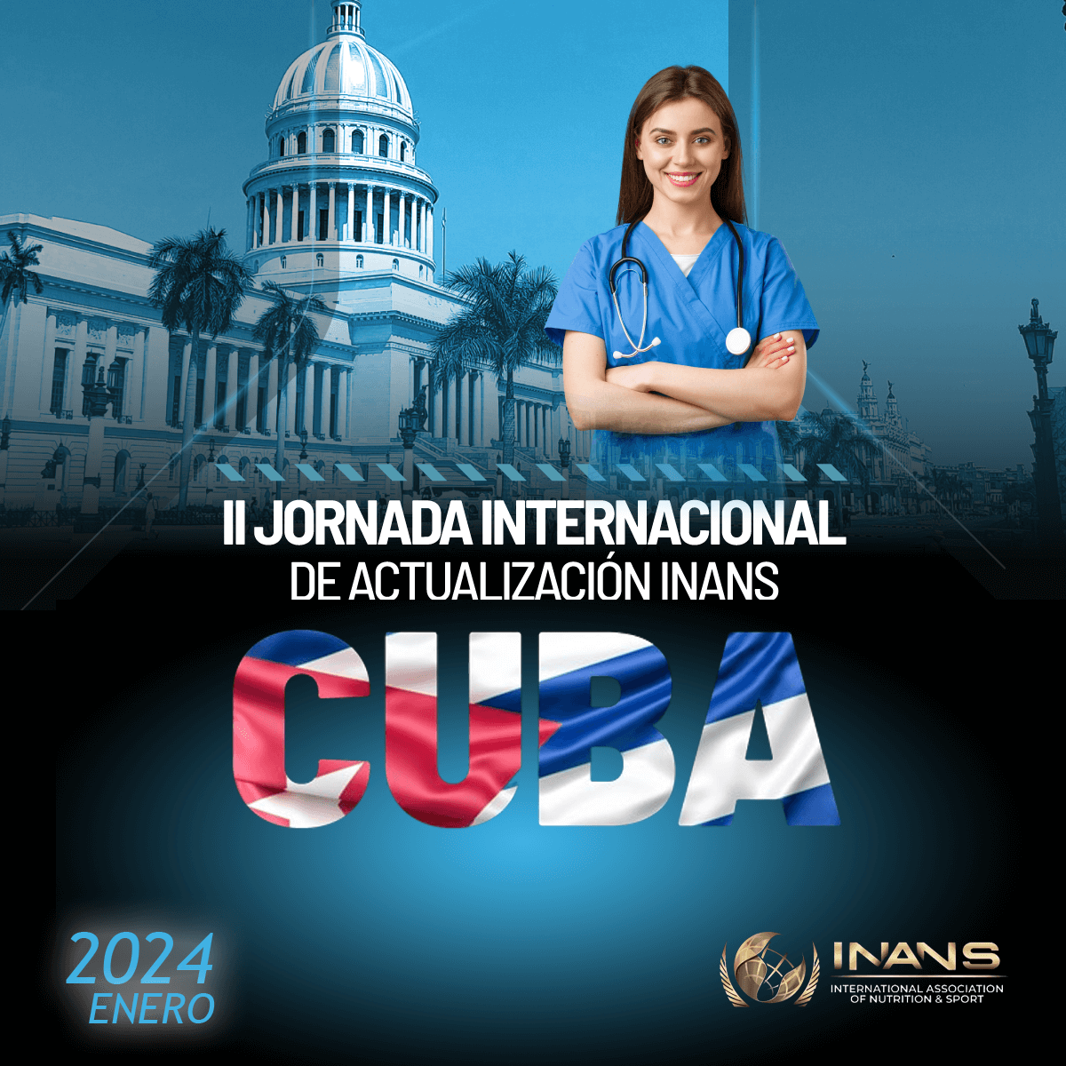 II Jornada Internacional de Actualización INANS, Cuba 2024